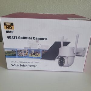 4G LTE Cellular Camera with Solar Power